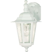 Nuvo Lighting - 60-988 - One Light Outdoor Wall Lantern - Cornerstone - White