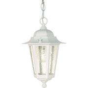 Nuvo Lighting - 60-991 - One Light Hanging Lantern - Cornerstone - White