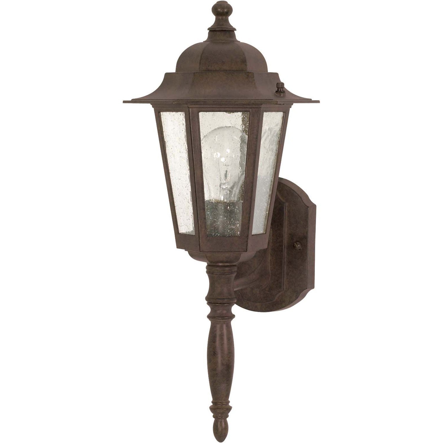 Nuvo Lighting - 60-986 - One Light Wall Lantern - Cornerstone - Old Bronze