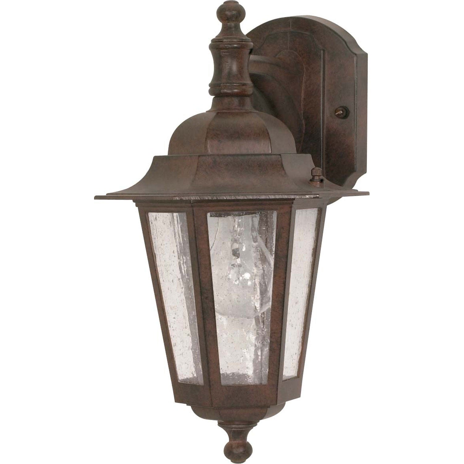 Nuvo Lighting - 60-989 - One Light Outdoor Wall Lantern - Cornerstone - Old Bronze