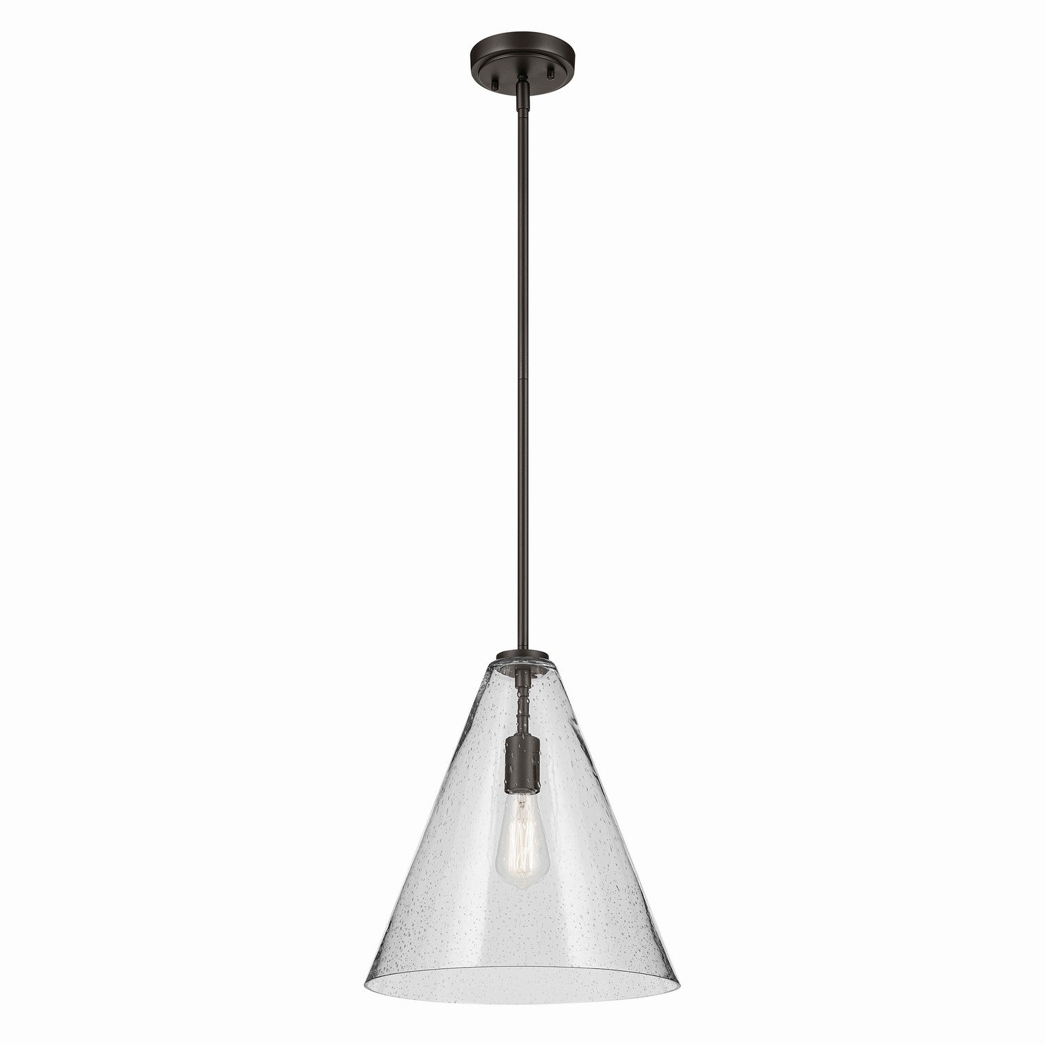 Kichler - 42200OZCS - One Light Pendant - Everly - Olde Bronze