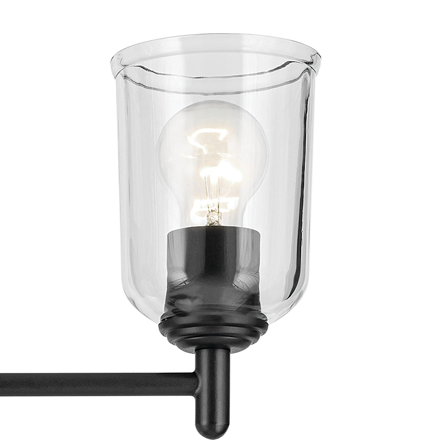 Kichler - 43670BKCLR - Three Light Mini Chandelier - Shailene - Black