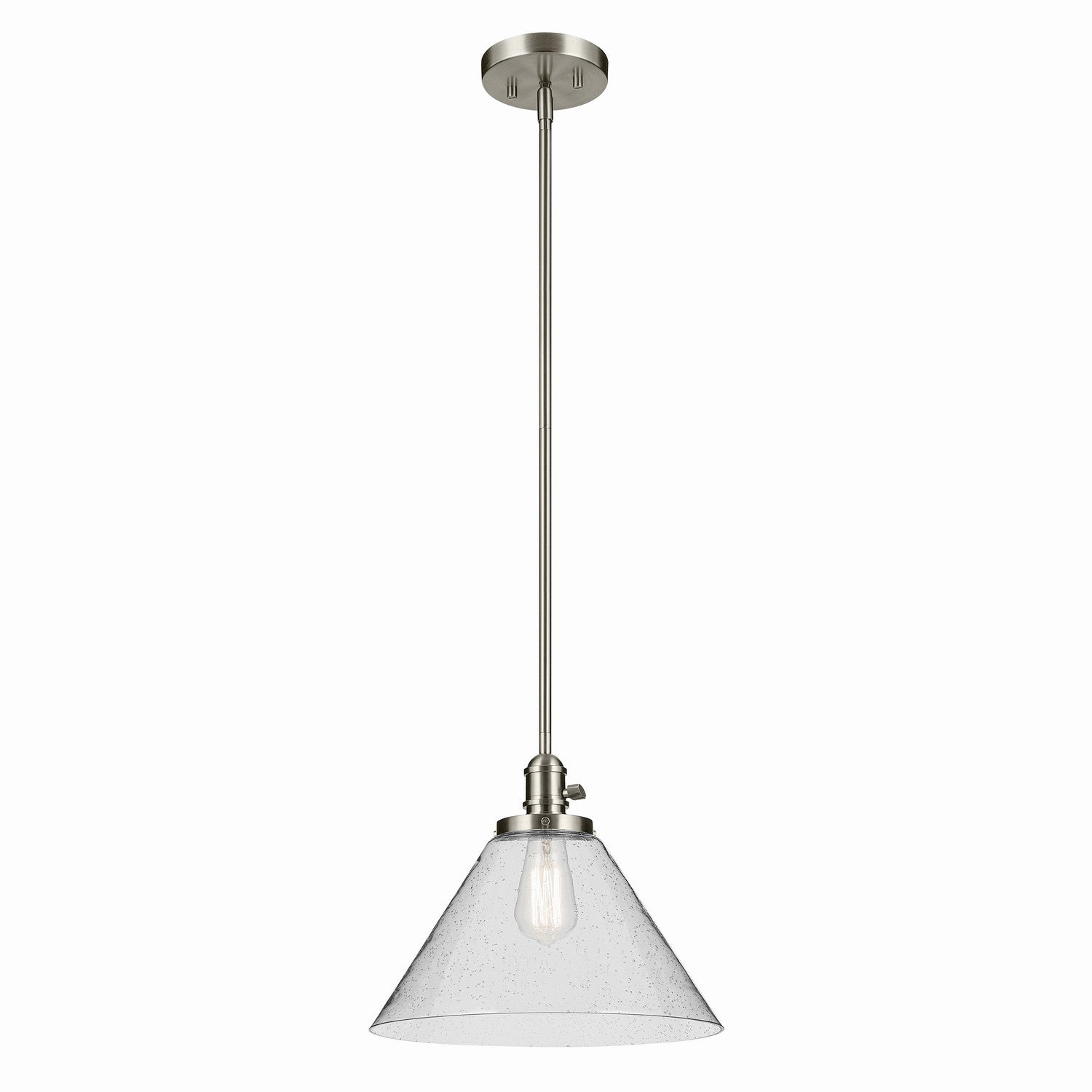 Kichler - 43905NI - One Light Pendant - Avery - Brushed Nickel