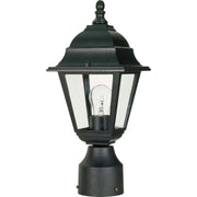 Nuvo Lighting - 60-548 - One Light Post Lantern - Briton - Textured Black