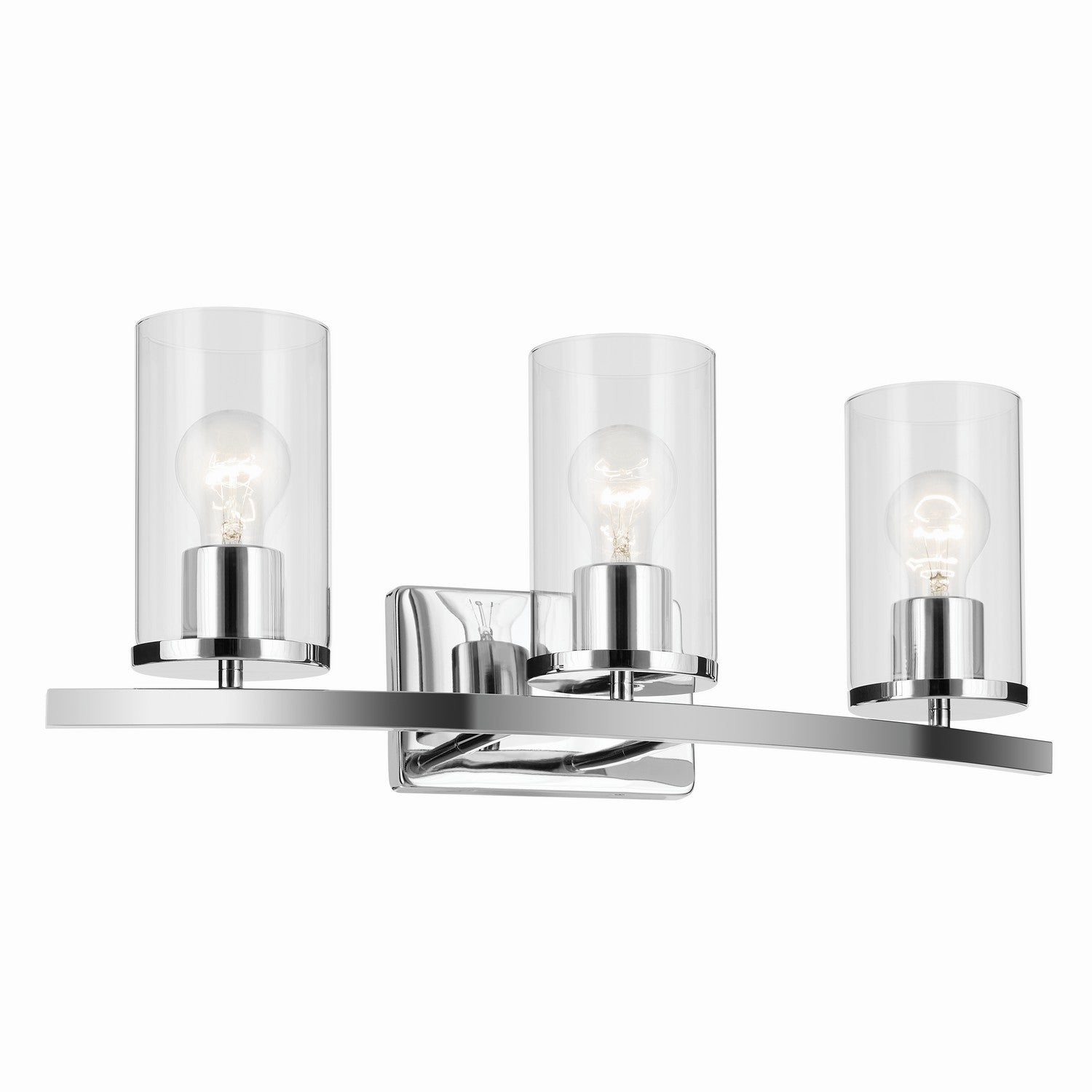 Kichler - 45497CHCLR - Three Light Bath - Crosby - Chrome