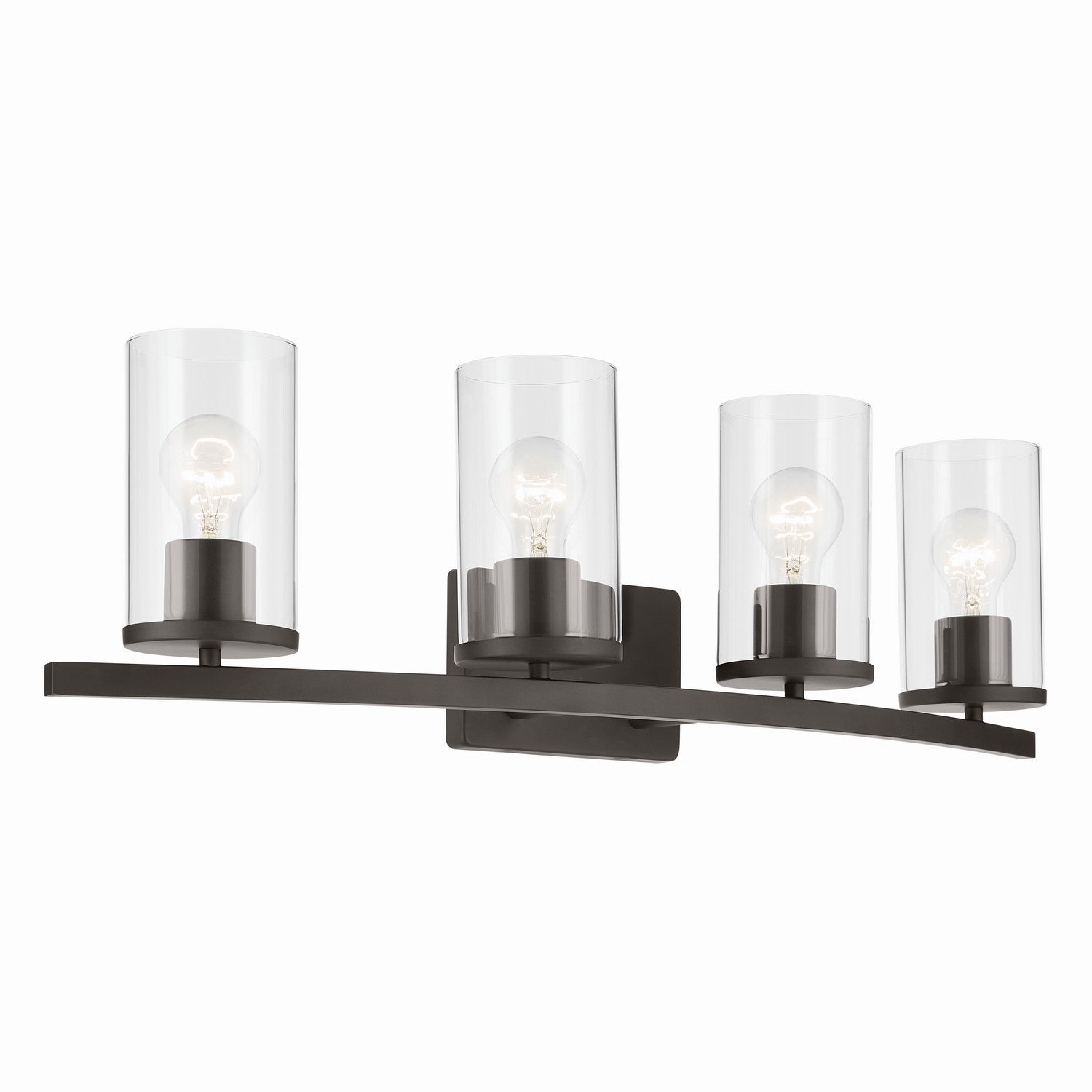 Kichler - 45498OZCLR - Four Light Bath - Crosby - Olde Bronze