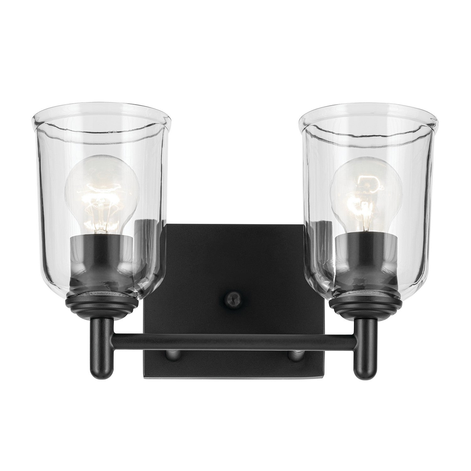 Kichler - 45573BKCLR - Two Light Bath - Shailene - Black