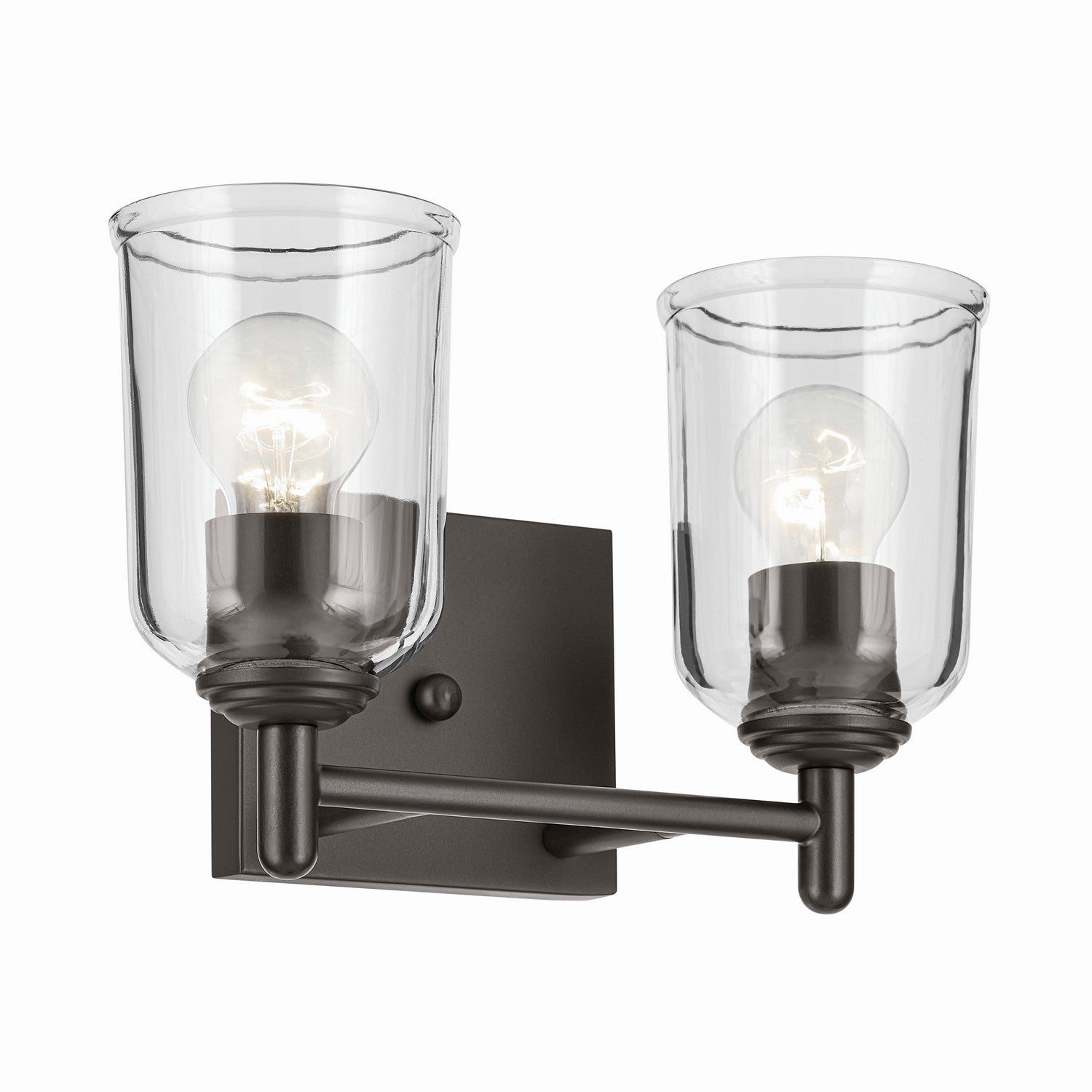 Kichler - 45573OZCLR - Two Light Bath - Shailene - Olde Bronze