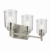 Kichler - 45574NICLR - Three Light Bath - Shailene - Brushed Nickel