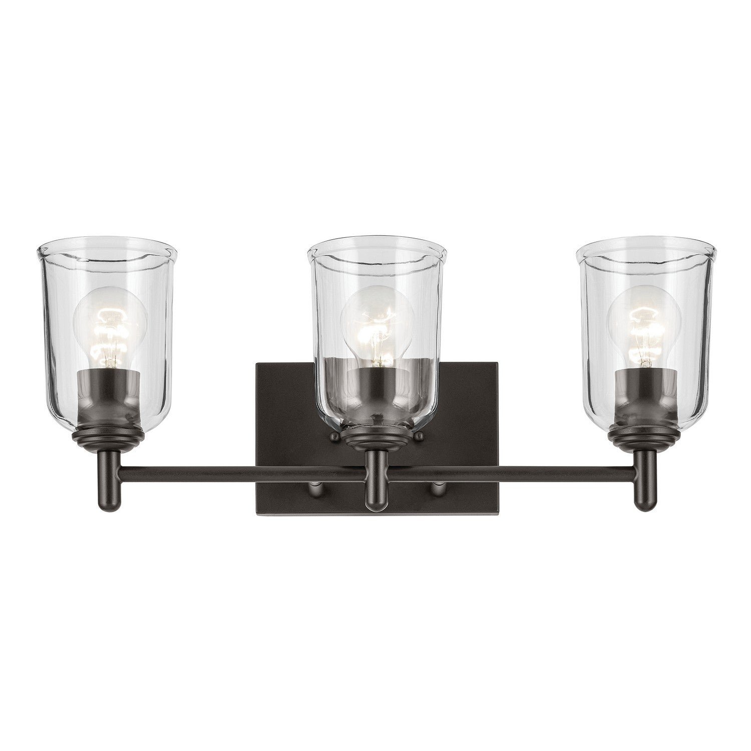 Kichler - 45574OZCLR - Three Light Bath - Shailene - Olde Bronze