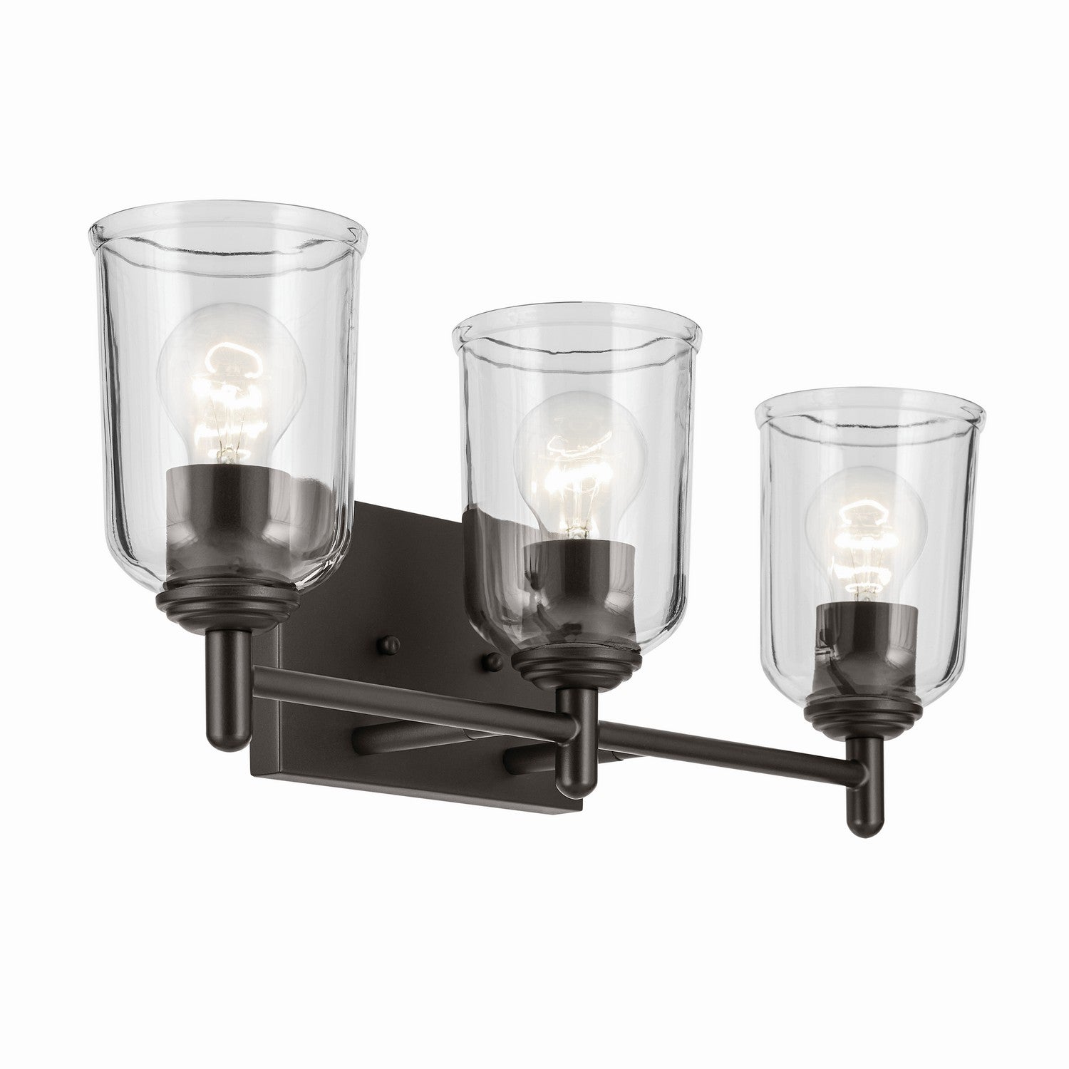 Kichler - 45574OZCLR - Three Light Bath - Shailene - Olde Bronze