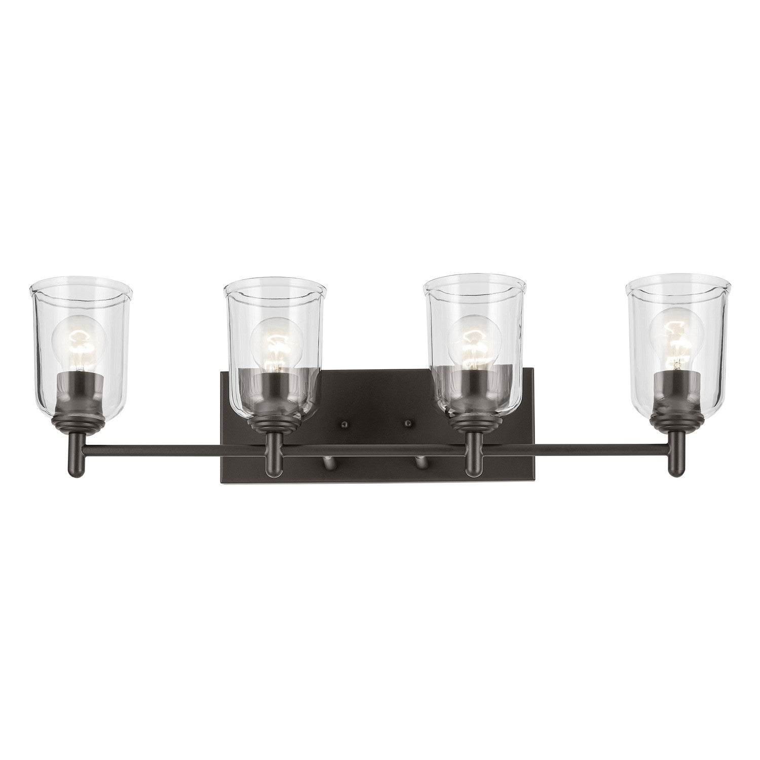 Kichler - 45575OZCLR - Four Light Bath - Shailene - Olde Bronze