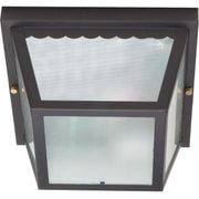 Nuvo Lighting - 60-473 - Two Light Flush Mount - Carport - Black