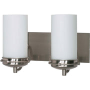 Nuvo Lighting - 60-612 - Two Light Vanity - Polaris - Brushed Nickel