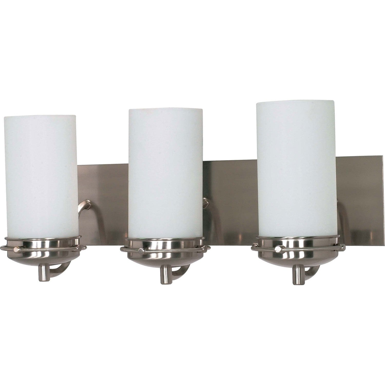 Nuvo Lighting - 60-613 - Three Light Vanity - Polaris - Brushed Nickel