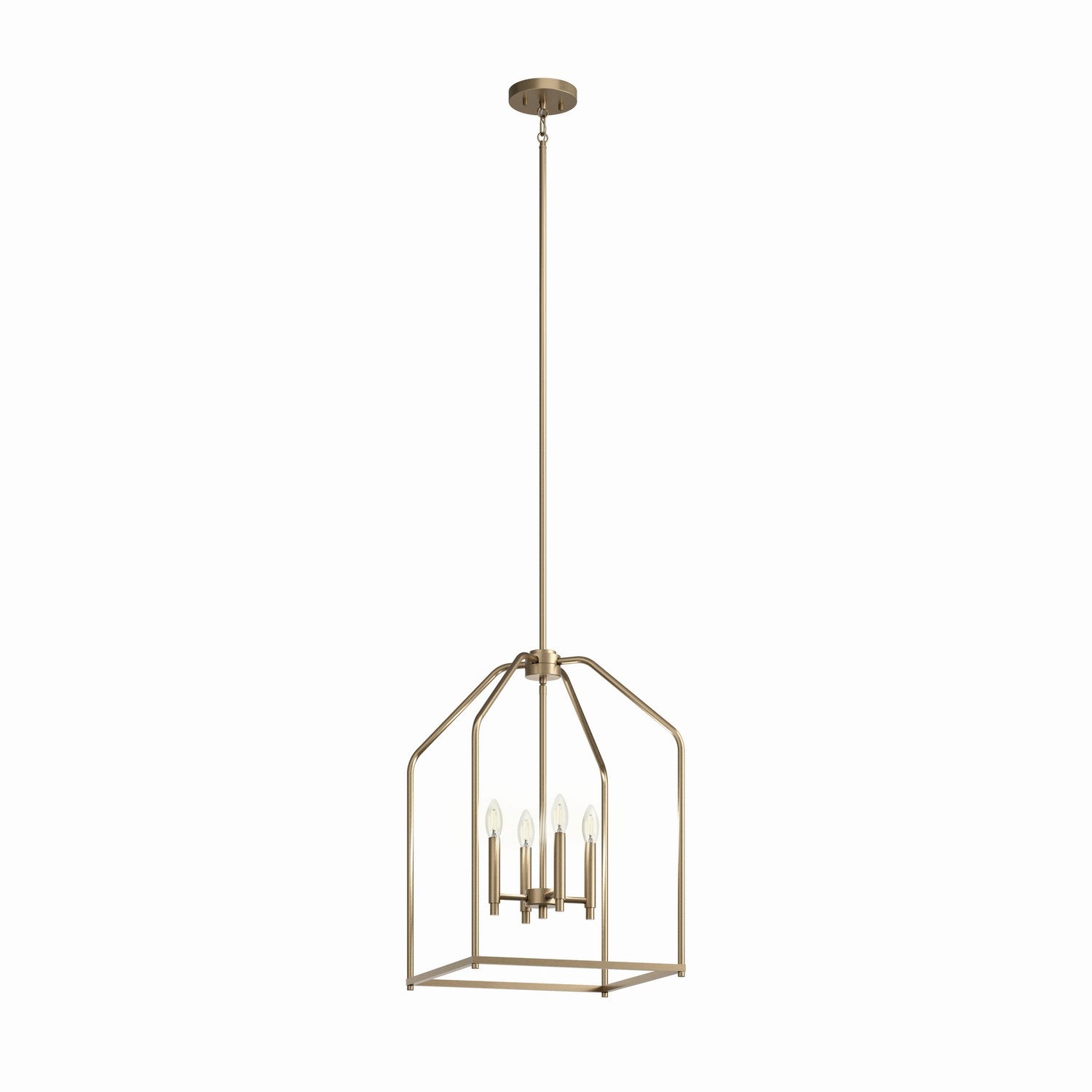 Kichler - 52722CPZ - Four Light Foyer Pendant - Madden - Champagne Bronze