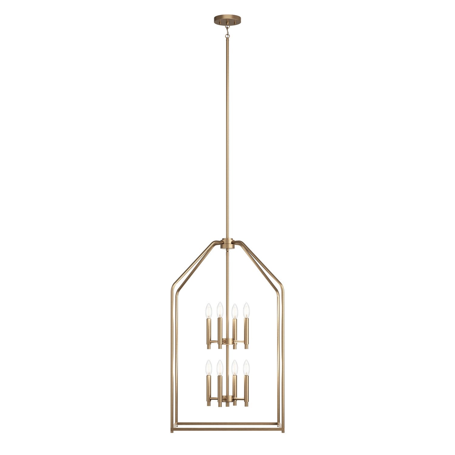 Kichler - 52723CPZ - Eight Light Foyer Pendant - Madden - Champagne Bronze