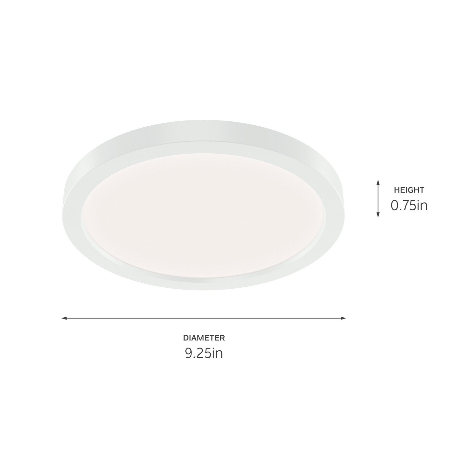 Kichler - 53009WH30 - LED Flush Mount - Ara - White
