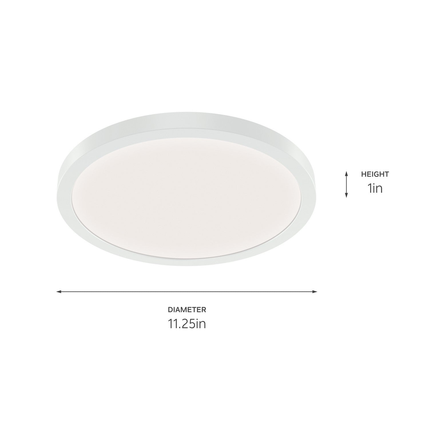 Kichler - 53011WH30 - LED Flush Mount - Ara - White