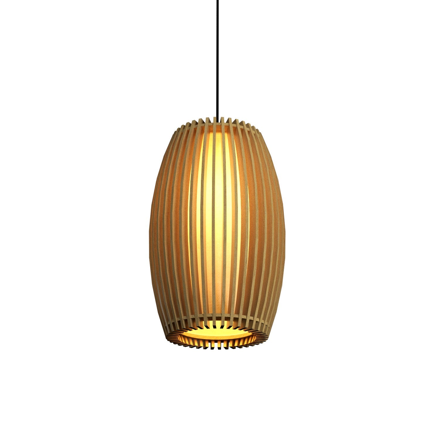 Accord Lighting - 1140.49 - Three Light Pendant - Stecche di Legno - Organic Gold