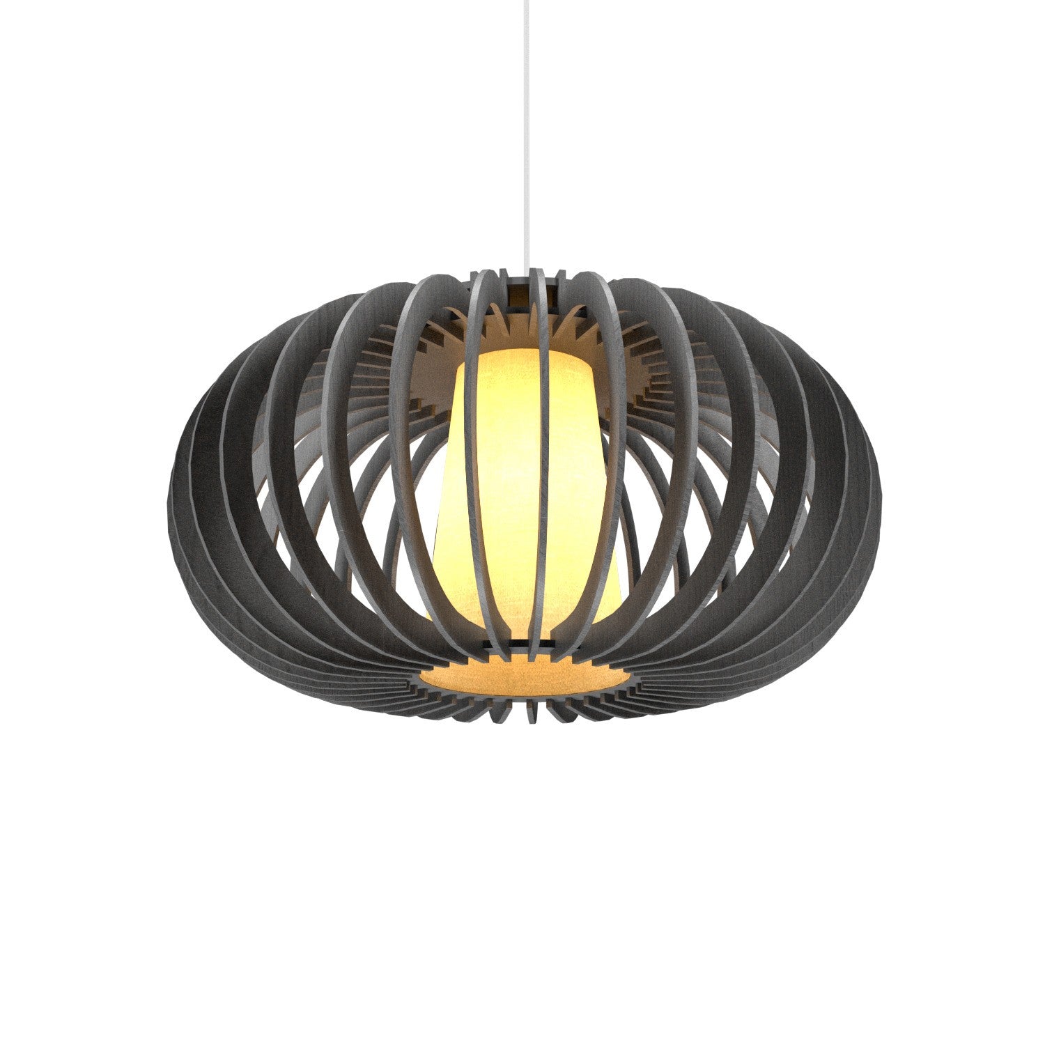 Accord Lighting - 1217.50 - One Light Pendant - Stecche di Legno - Organic Grey
