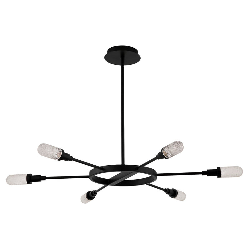 Quorum - 3-6118-15 - LED Chandelier - Sperano - Matte Black