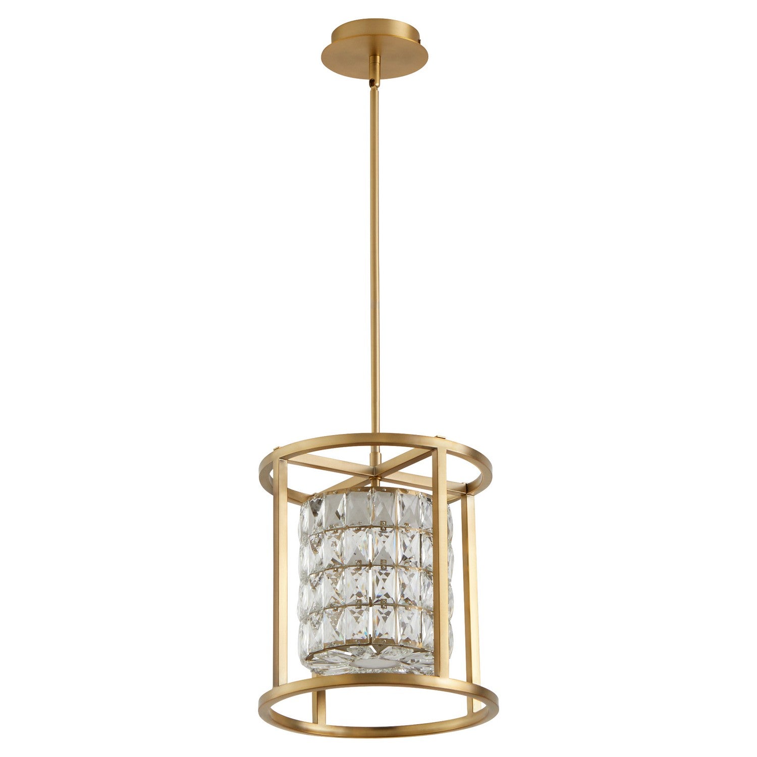 Quorum - 3-877-40 - LED Pendant - ÔøΩÔøΩlan - Aged Brass