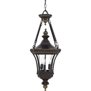 Quoizel - DE1490IB - Three Light Outdoor Hanging Lantern - Devon - Imperial Bronze