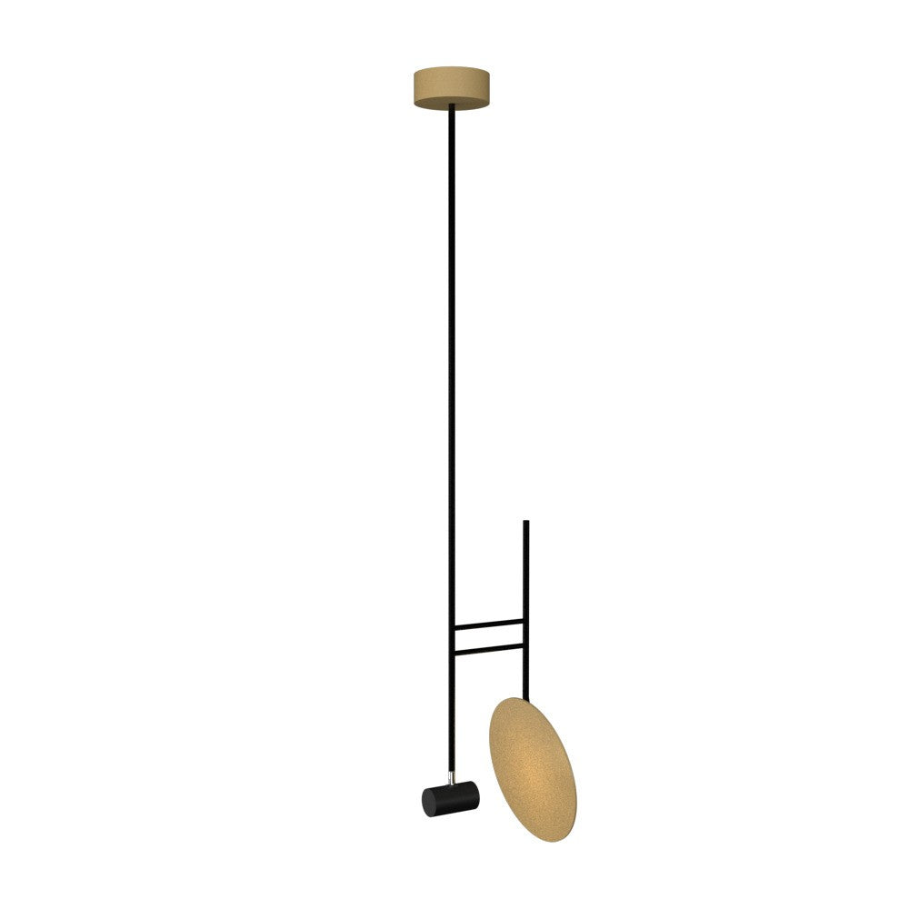 Accord Lighting - 1418.49 - Four Light Pendant - Dot - Organic Gold