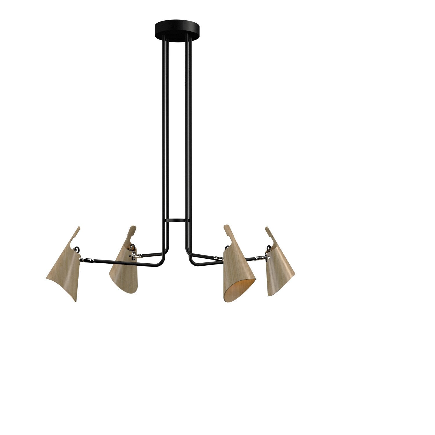 Accord Lighting - 1446.45 - Three Light Pendant - Balance - Sand