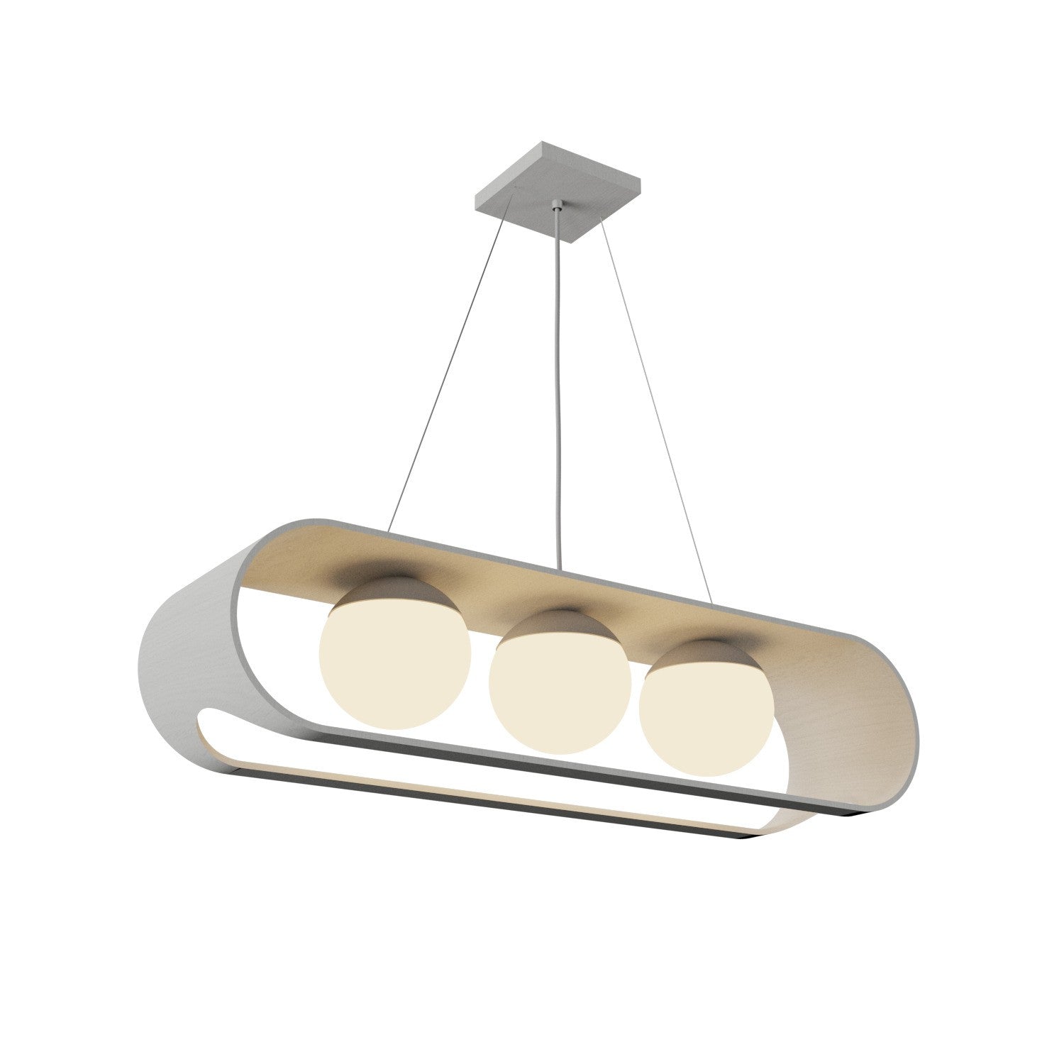 Accord Lighting - 1448.47 - One Light Pendant - Sfera - Organic White