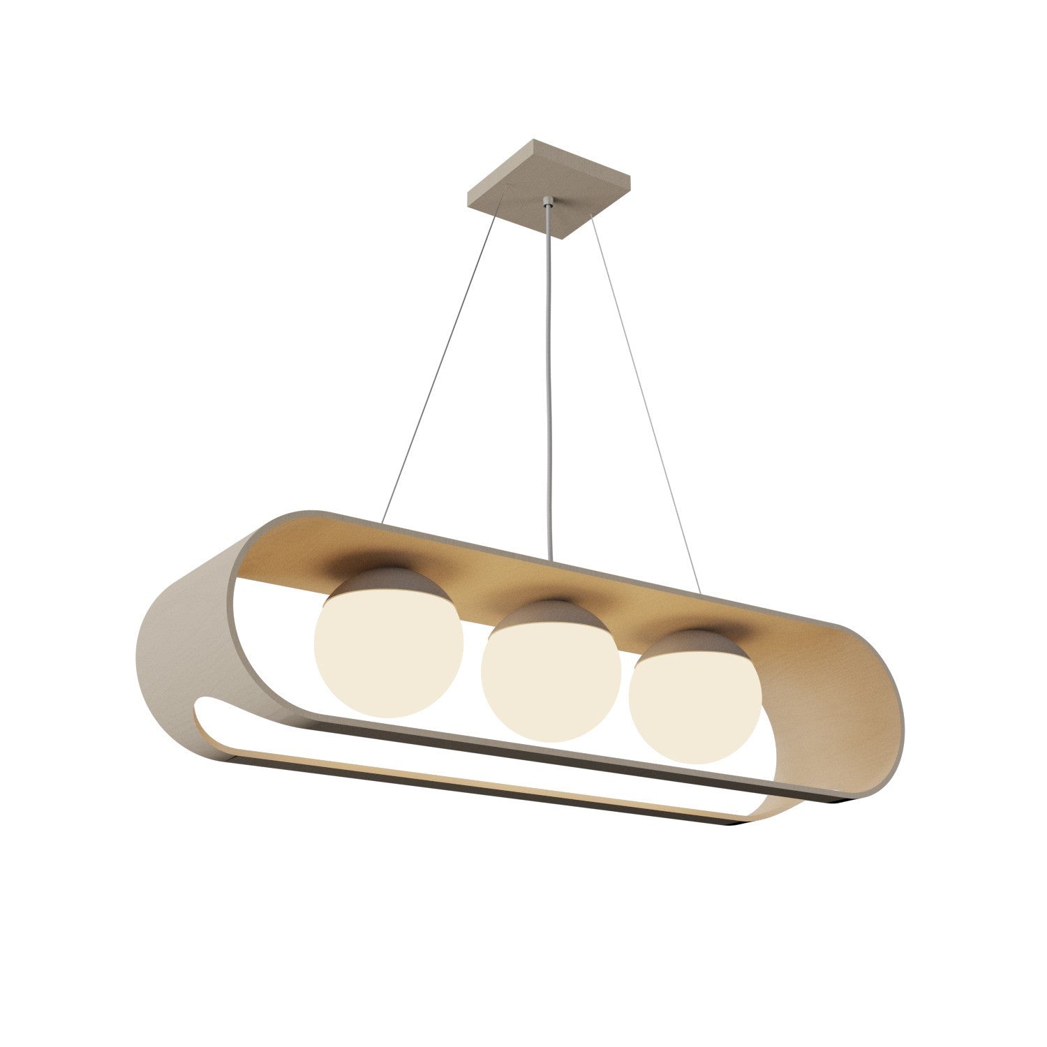 Accord Lighting - 1448.48 - One Light Pendant - Sfera - Organic Cappuccino