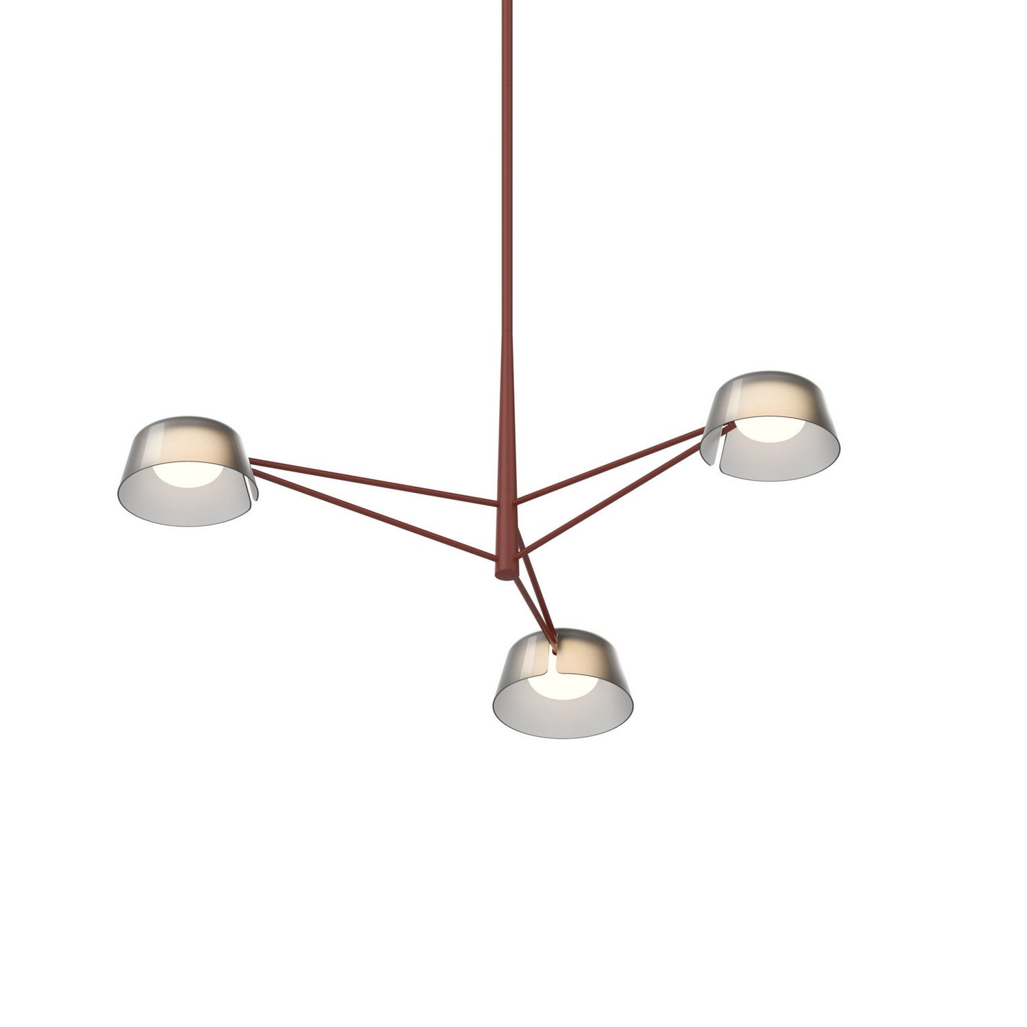 Sonneman - 2033.73K - LED Pendant - Ray - Oxide Red