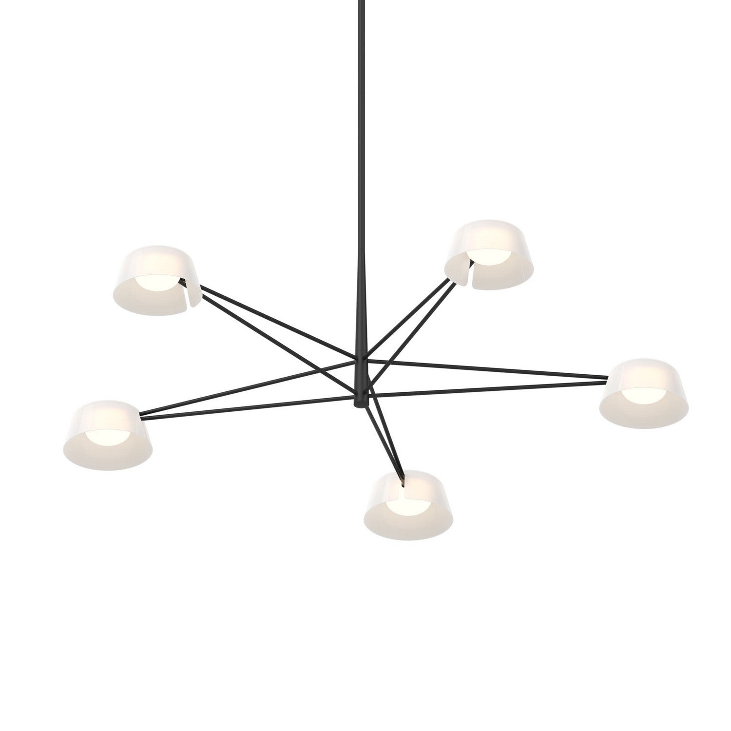 Sonneman - 2035.25W - LED Pendant - Ray - Satin Black