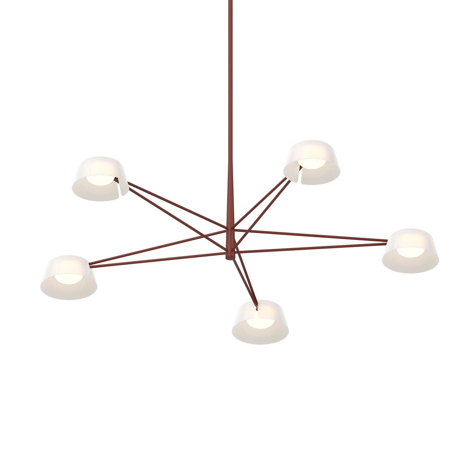 Sonneman - 2035.73W - LED Pendant - Ray - Oxide Red