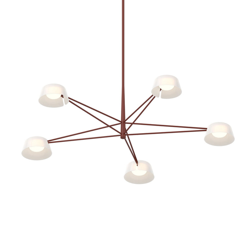 Sonneman - 2035.73W - LED Pendant - Ray - Oxide Red