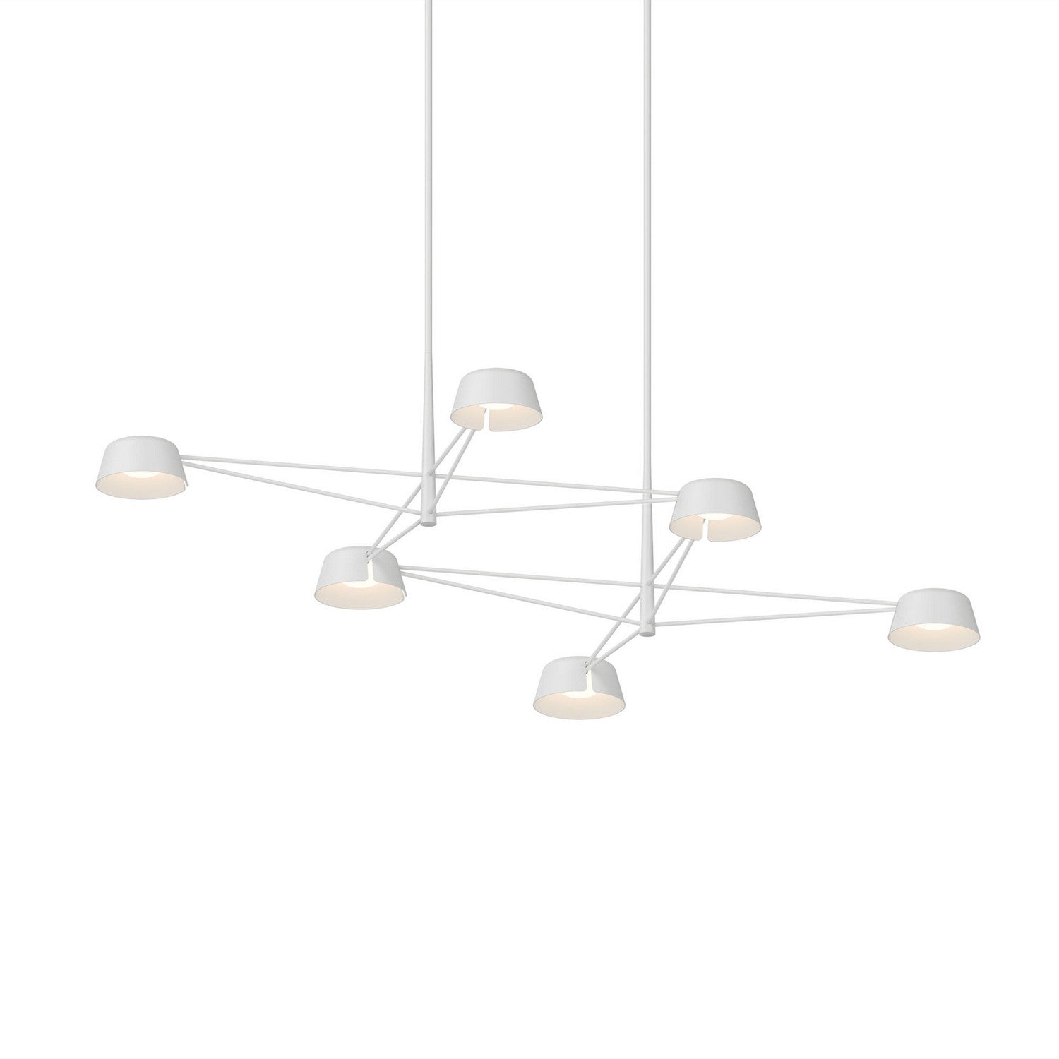 Sonneman - 2036.17 - LED Pendant - Ray - Oxide Red