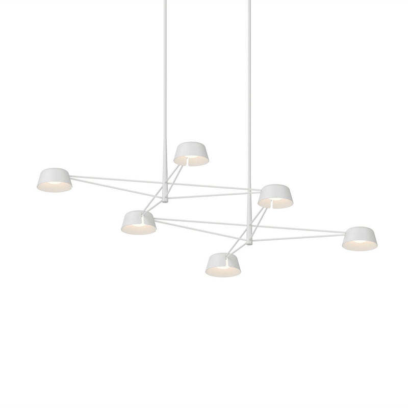 Sonneman - 2036.17 - LED Pendant - Ray - Oxide Red