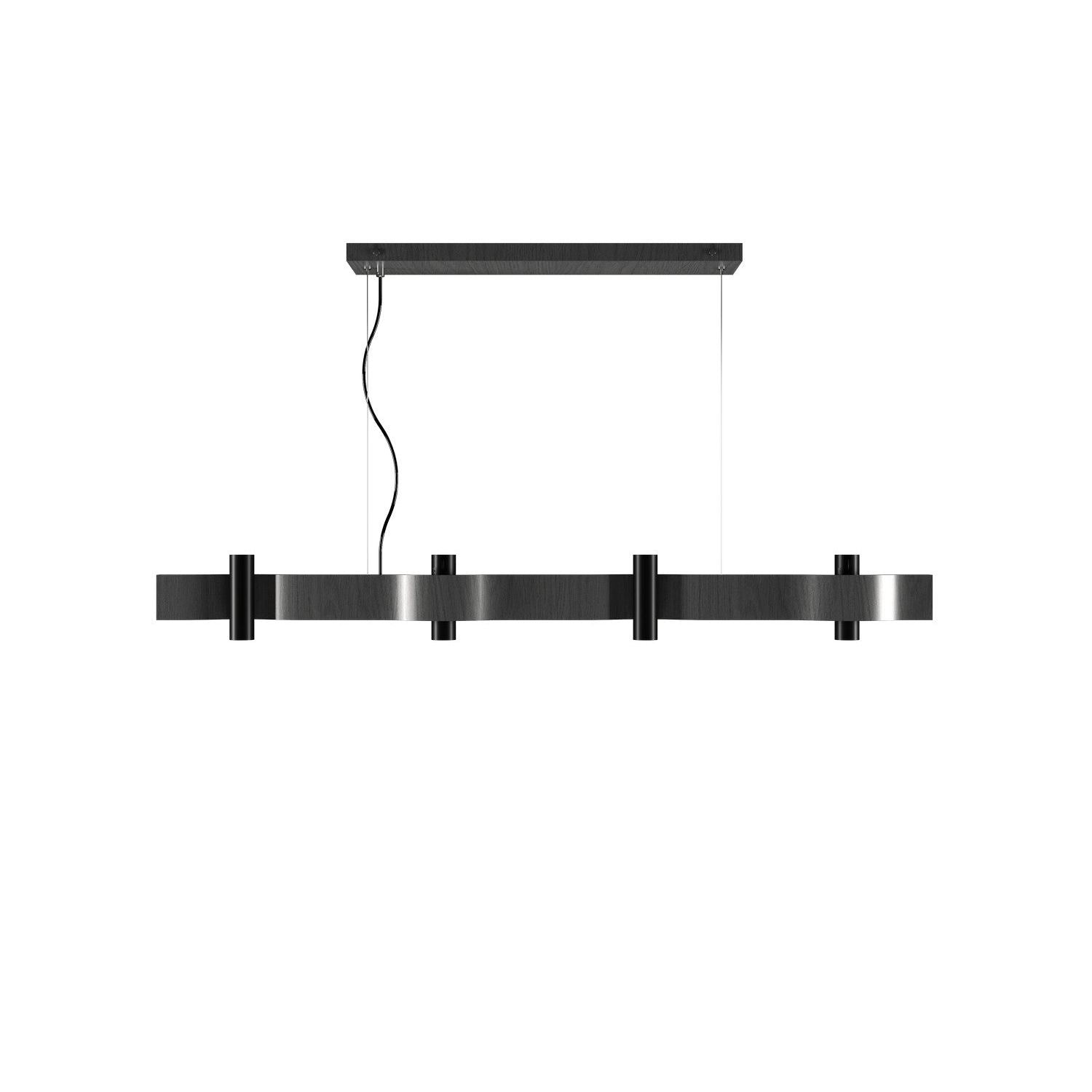 Accord Lighting - 1500.50 - 14 Light Pendant - Flow - Organic Grey