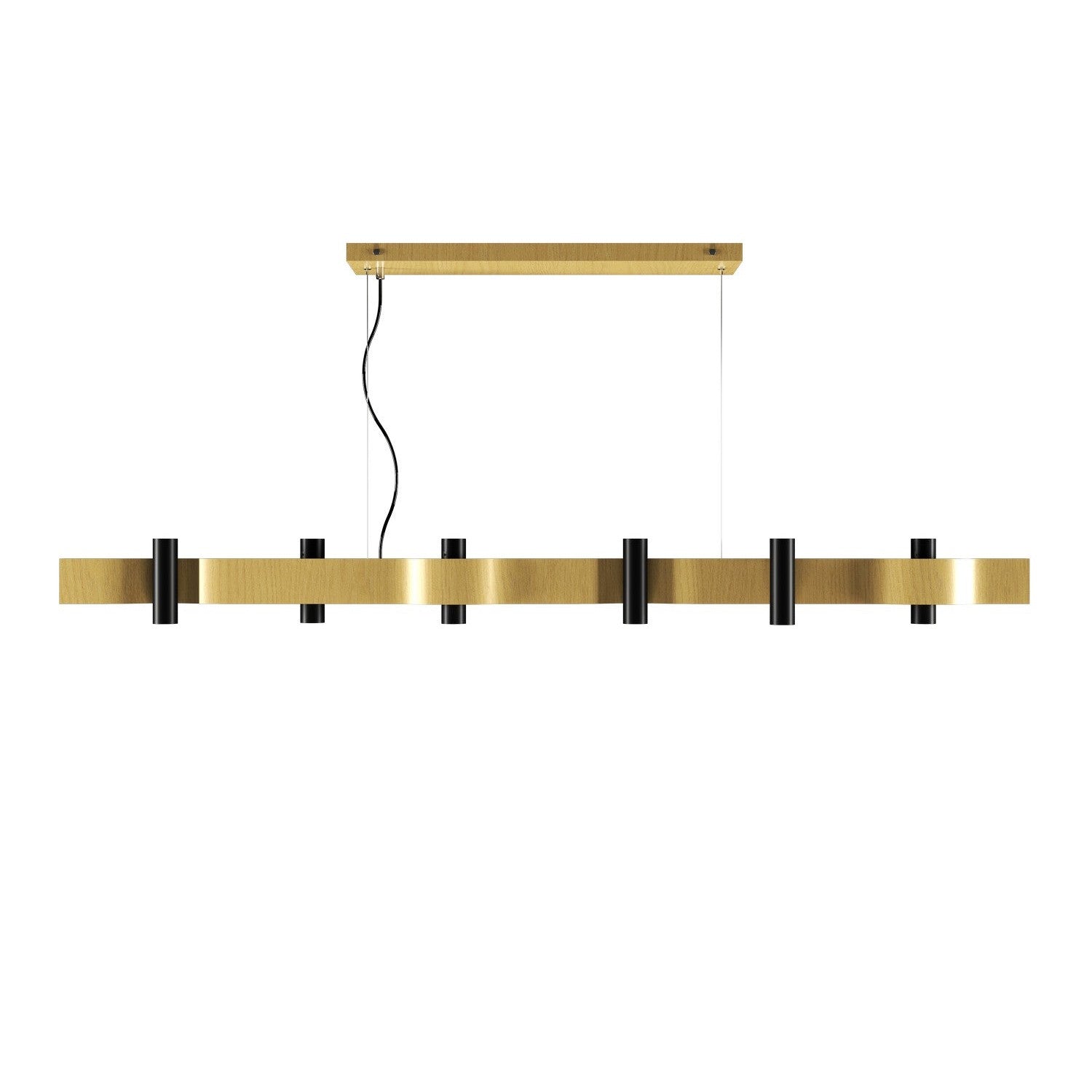 Accord Lighting - 1501.49 - 16 Light Pendant - Flow - Organic Gold