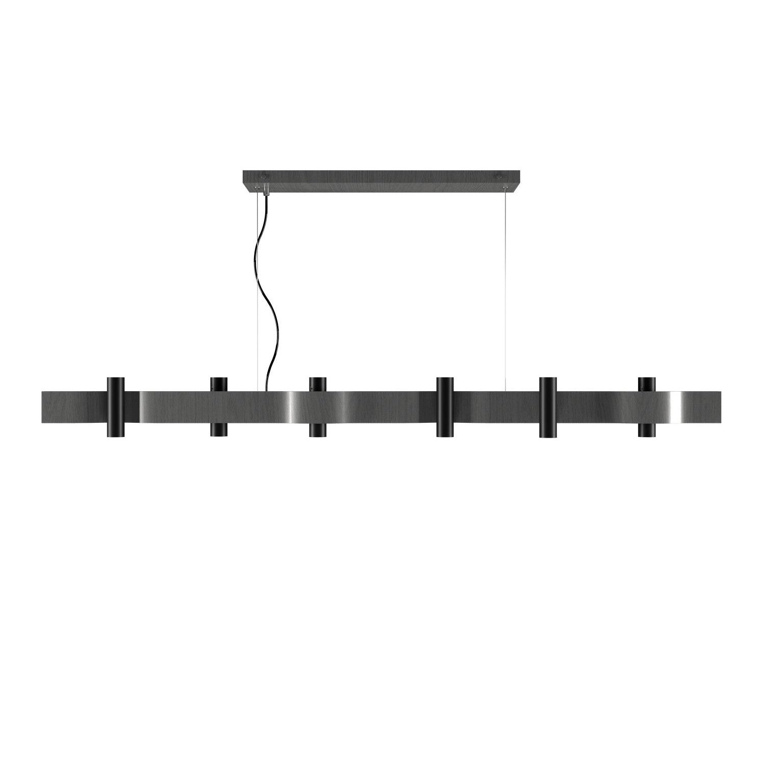 Accord Lighting - 1501.50 - 16 Light Pendant - Flow - Organic Grey