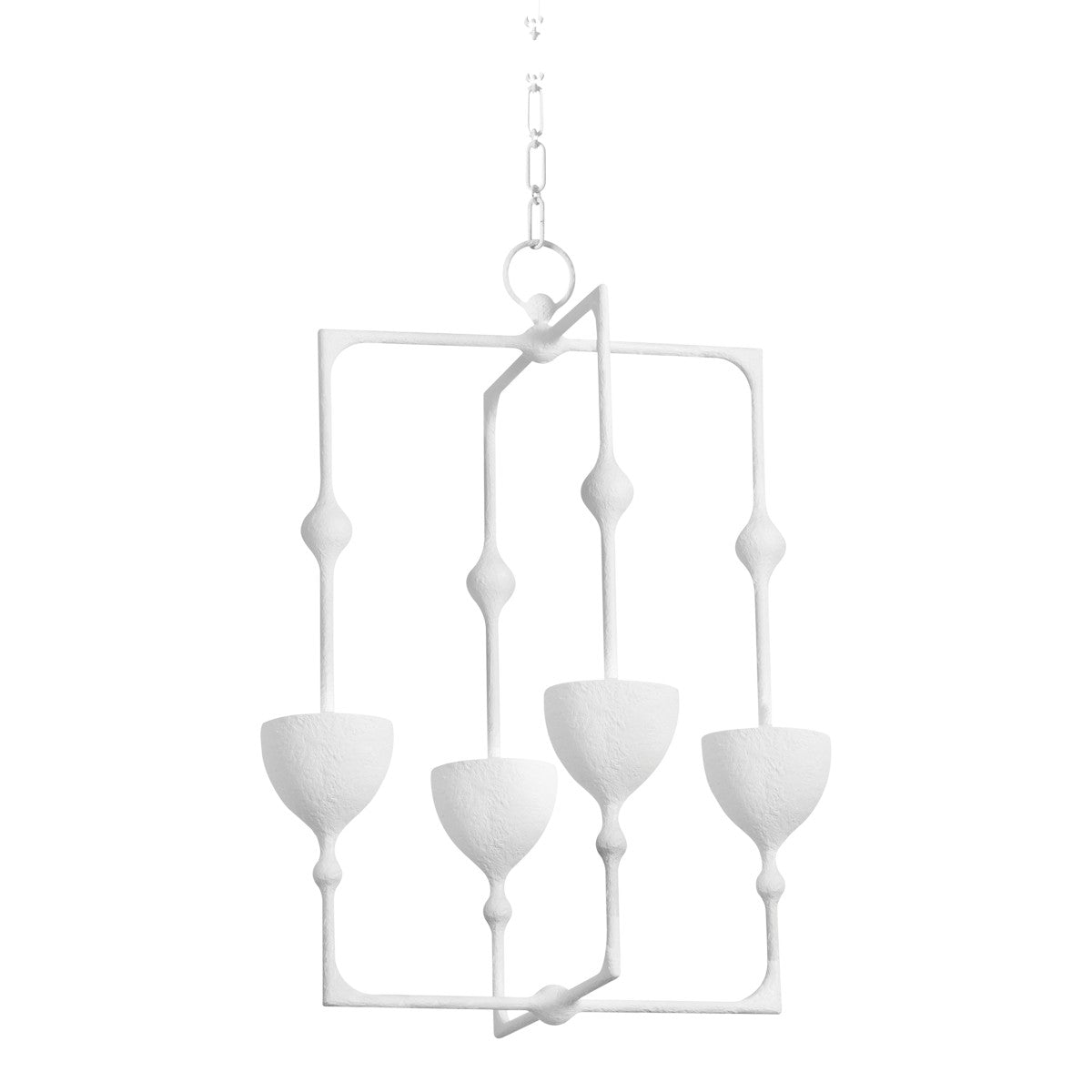 Corbett Lighting - 368-22-GSW - LED Lantern - Antalya - Gesso White