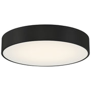 Access - 49961LEDDLP-BL/ACR - LED Flush Mount - Como - Black