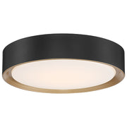 Access - 49970LEDDLP-MBL/ACR - LED Flush Mount - Malaga - Matte Black