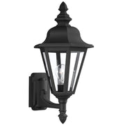 Generation Lighting - 8824-12 - One Light Outdoor Wall Lantern - Brentwood - Black