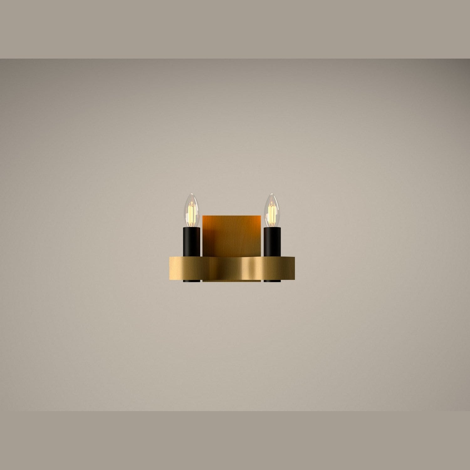 Accord Lighting - 4203.49 - One Light Wall Lamp - Flow - Organic Gold
