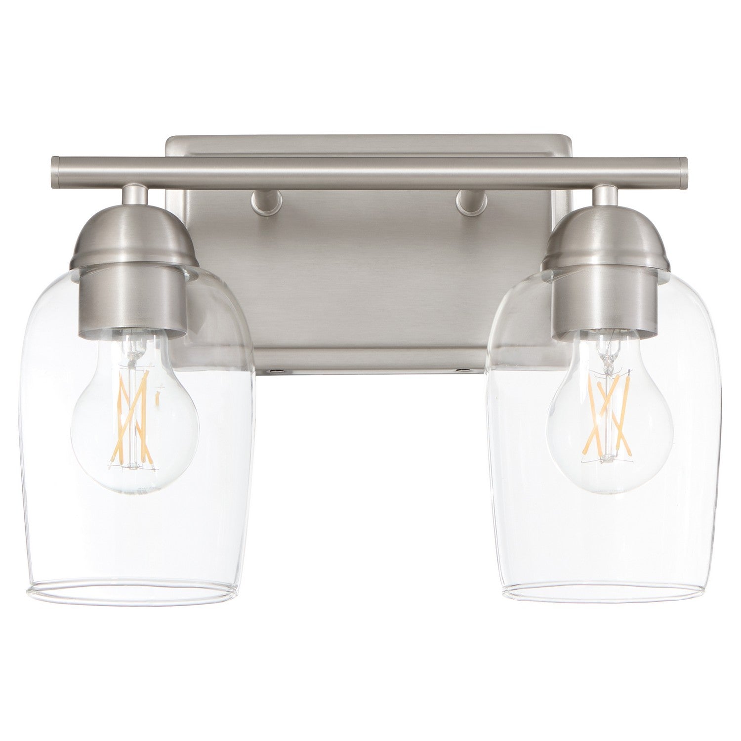 Quorum - 5112-2-65 - Two Light Vanity - Wallinger - Satin Nickel