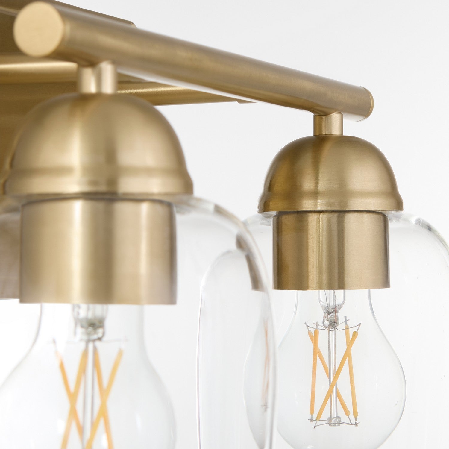 Quorum - 5112-2-80 - Two Light Vanity - Wallinger - Aged Brass