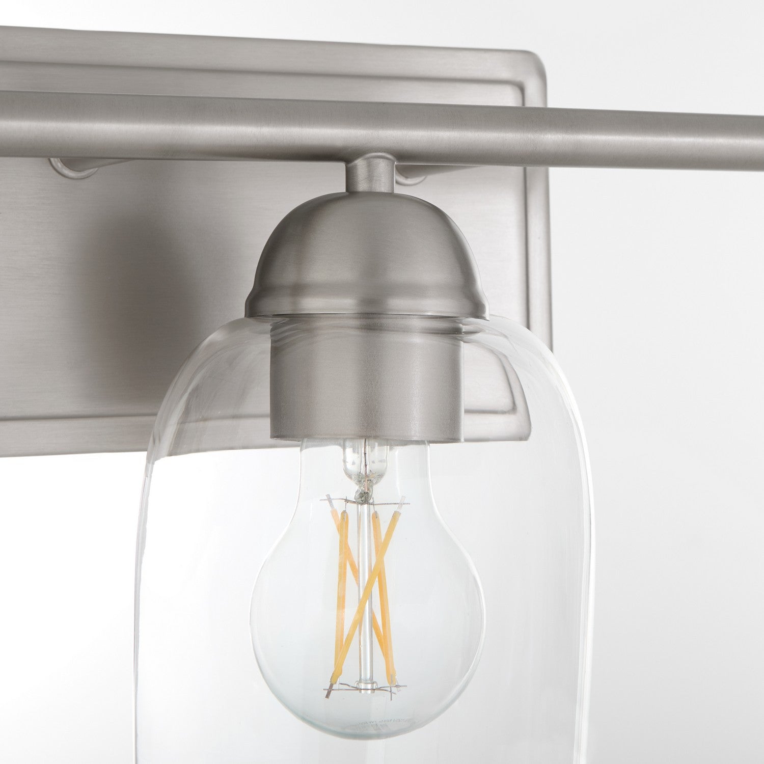 Quorum - 5112-3-65 - Three Light Vanity - Wallinger - Satin Nickel
