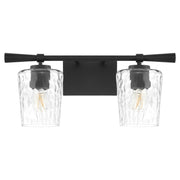 Quorum - 5204-2-59 - Two Light Vanity - Goodwin - Matte Black